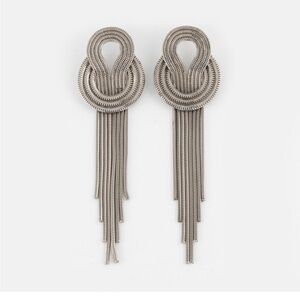 Lara Bohinc Saturn Silver Earrings
